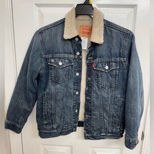 Levi’s Sherpa Lined Denim Trucker Jacket